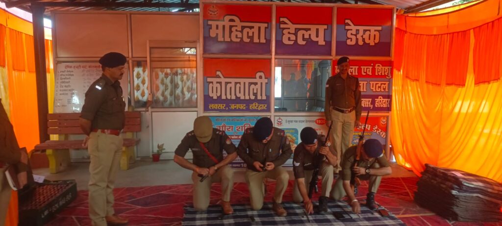 एसपी देहात ने किया कोतवाली का निरीक्षण